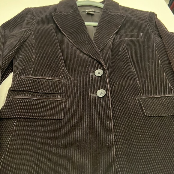 Pre-loved Woman’s Body by Victoria Secret Black Corduroy Blazer - Picture 6 of 9